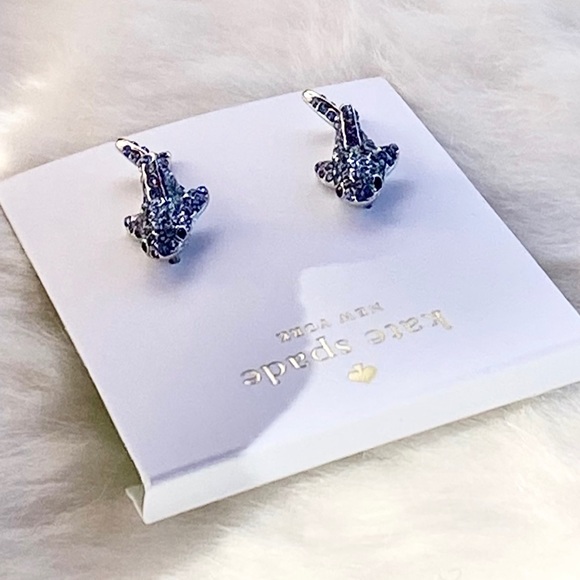 NEW KATE SPADE CALIFORNIA DREAMING PAVE EARRINGS - Picture 5 of 10